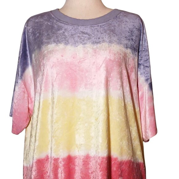 NEW Anthropologie Maronie Tie-Dye Mini‎ Dress/Tunic/Swim Cover-Up Size M - Picture 3 of 11